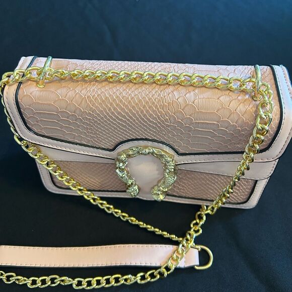 Elegant Pink Shoulder Bag New - Picture 6 of 7